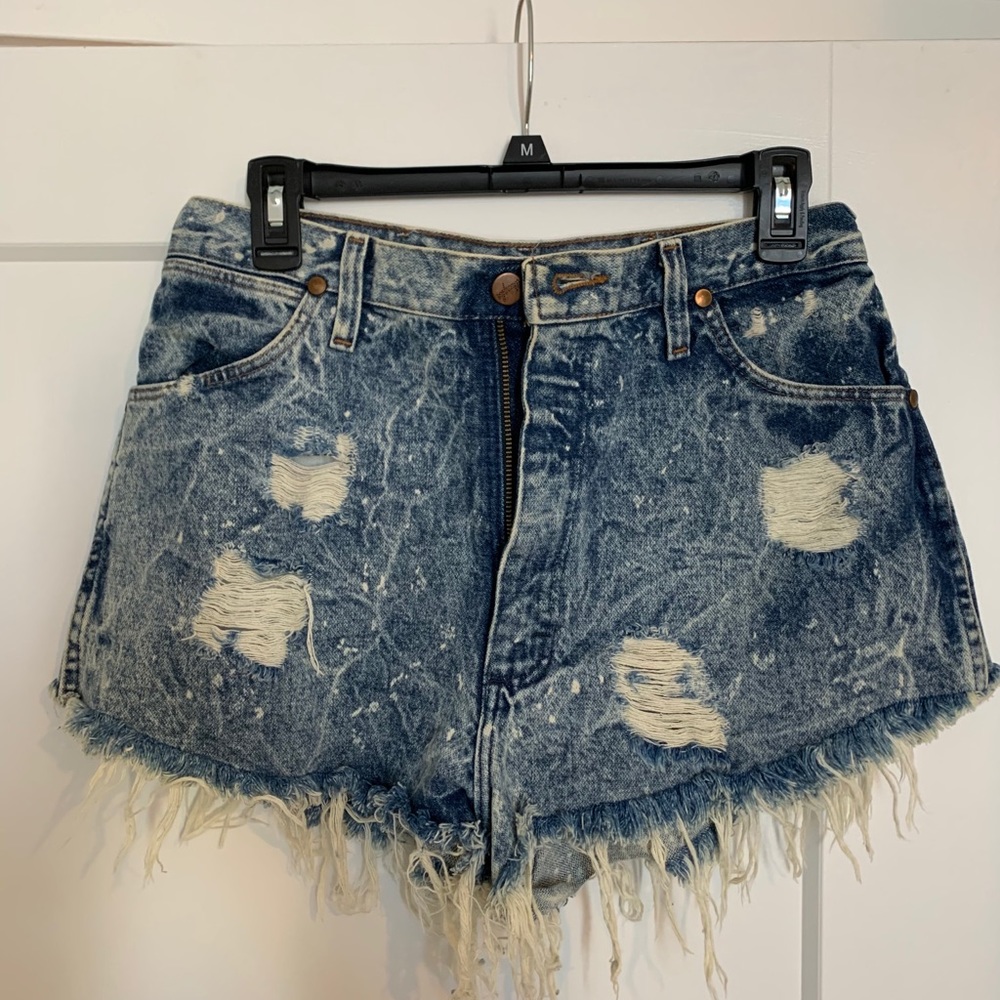 High waisted Jean shorts